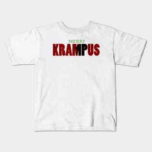 Merry Krampus Kids T-Shirt